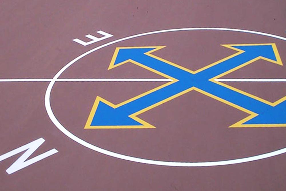 Indiana and Midwest Athletic Markings for Schools and Playgrounds